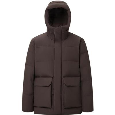 波司登新款时尚休闲连帽羽绒服