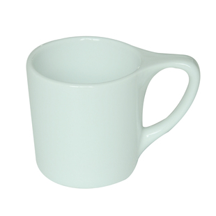 上新品 CUPSHOUSE知识分子猫耳朵平杯手 陶瓷拿铁马克咖啡杯325ml