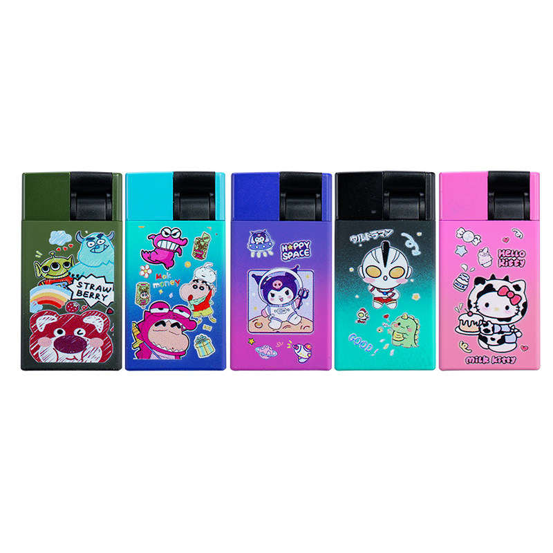 金属直冲蓝焰磨砂防风打火机定制
