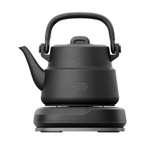 吉谷烧水壶泡茶专用底部上水电水壶火山岩恒温电茶炉墨岩TB013