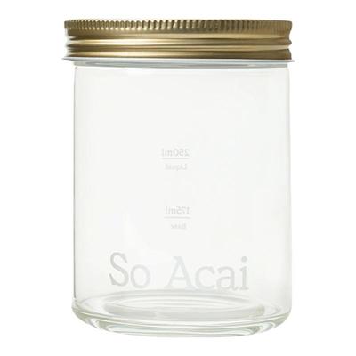 【So Acai周边】新Superfood隔夜燕麦杯密封早餐玻璃杯可微波加热