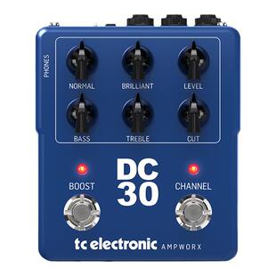TC Electronic DC30 PREAMP双通道吉他前级放大器经典AC30声音