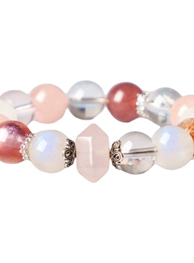 粉多宝晶粉润招福招财转运珠