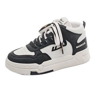 回力女鞋高帮鞋女款2025新款爆款女生冬季厚底轻便百搭运动板鞋女