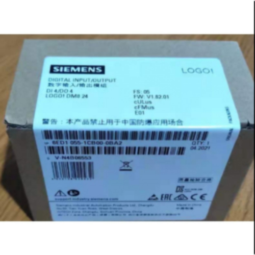 议价6ED1055-1CB00-0BA2西门子LOGO! DM8 24扩展模块6ED10551CB00