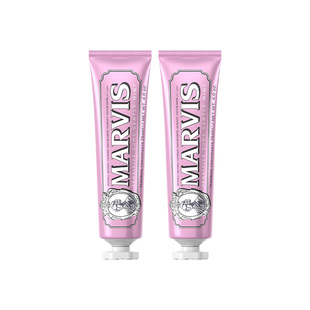 Marvis玛尔仕意大利进口薄荷牙膏成人清新防龋留香持久柔和75ml
