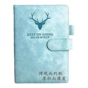 a4大笔记本子2025新款超厚加厚加大记事本厚的大号400页日记本软皮高档商务皮面记录办公用简约定制可印logo