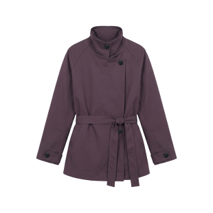 it b+ab 2026冬季新款羽绒服深系带高领中长款修身女款外穿上衣款