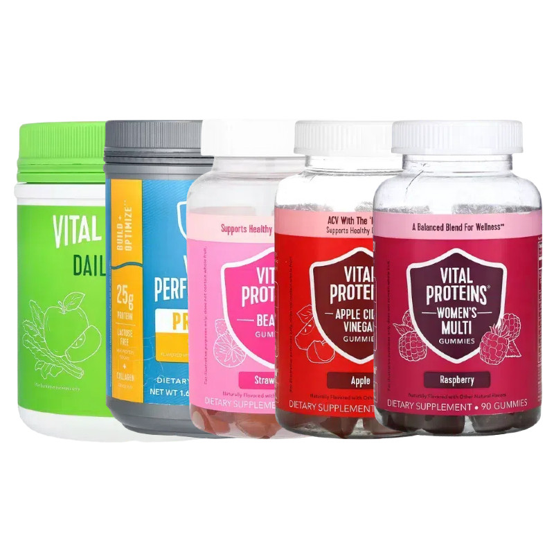 Vital Proteins苹果醋Daily Greens美Performance容蛋白质粉软糖