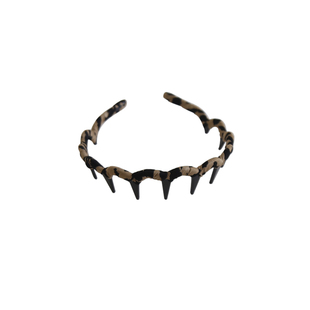 2025新款碎发波浪发箍高颅顶女款带齿头箍高级感布艺缠绕优雅发卡