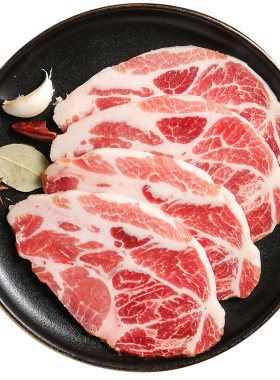 伊比利亚黑猪梅花肉烤肉片