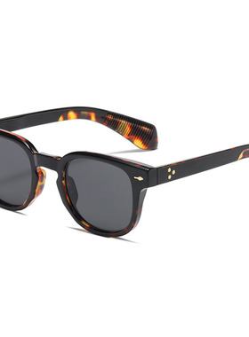 镁作遮阳椭圆欧美男复古遮阳镜