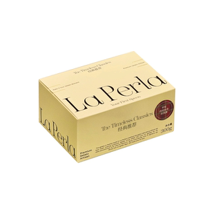 LA PERLA 意式手工冰淇淋新鲜制作苹果肉桂曲奇圣诞冰激凌家庭装