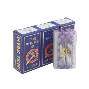 飞虎牌工业用钉扣机针 打扣机针 四眼订扣机针TQ×1 平扣车针