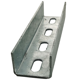 光伏直连接件C型u型钢支架配件檩条热镀锌41锌铝镁横连接底座三角