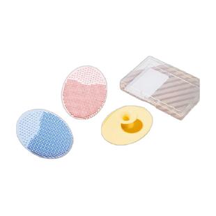 包邮】爱贝迪拉婴儿洗头刷硅胶搓澡海绵幼儿洗发去头垢刷试用装