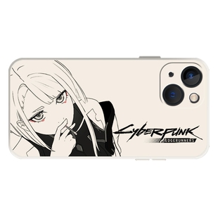 赛博朋克边缘行者手机壳适用小米15二次元17/12/14露西note13大卫90红米k80k70/11ultra/k50pro动漫k60跑手40