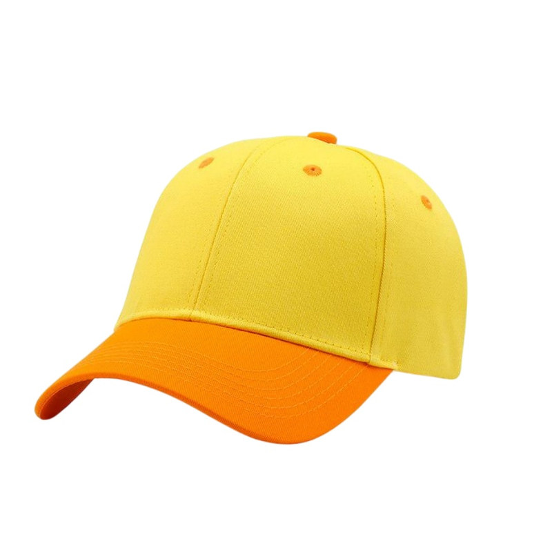 儿童小黄帽定制LOGO防晒鸭舌帽