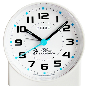 SEIKO日本精工时钟卡通可爱卧室儿童认时学时间闹铃石英早教闹钟