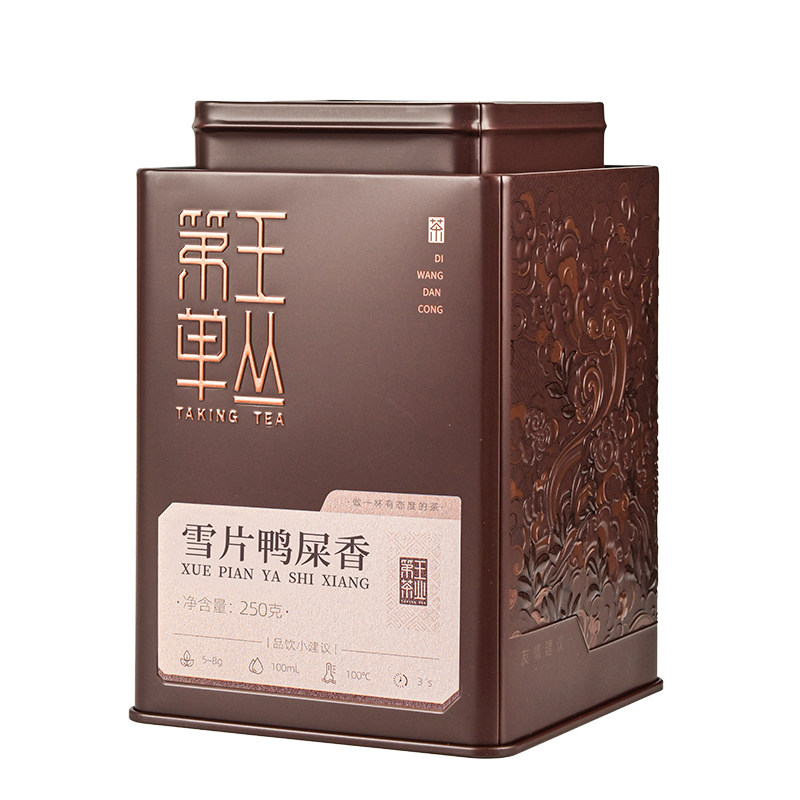 凤凰单丛茶雪片鸭屎香冬季时令鸭屎香凤凰单枞茶叶自己喝礼盒装