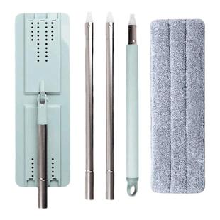 博生平板拖把杆终结者免手洗替换头刮刮乐替换杆板子转轴单杆配件