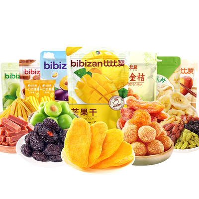 比比赞蜜饯果干13件任选