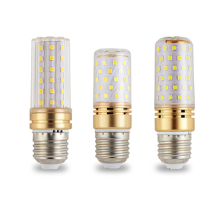 led灯泡e14e27光源小螺口暖白光高亮变色12W16W节能家用照明螺旋