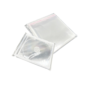 CD／DVD透明薄膜光盘自封袋 (透明光盘袋)中型正方形  光盘自封袋