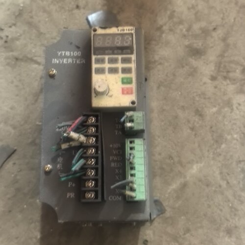 议价YTB100变频器拆机件带操作面板实物拍摄输入220维修