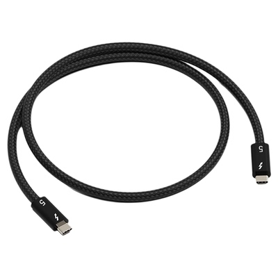 雷电4数据线双USB-C音视频雷雳线