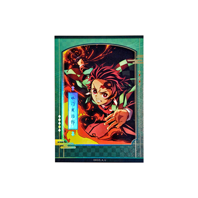 正版鬼灭之刃周边插画拍立得盲盒