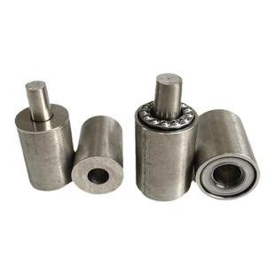 优质国标304不锈钢轴承钢珠门铰50圆链柱转轴重型活动铰链门轴201