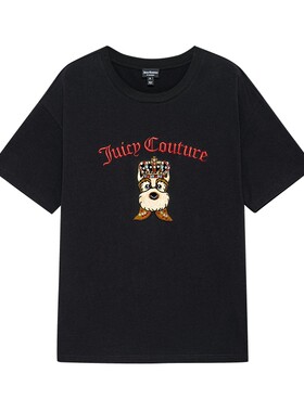 JuicyCouture橘滋刺绣T恤