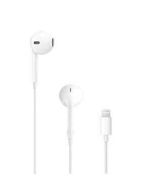 适用苹果11/12/13有线14耳机iPhoneXs/7/8P手机XR线控入耳式扁头