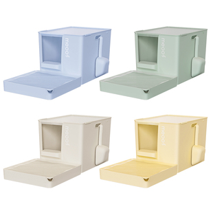 meoof 觅凹大别也猫砂盆半封闭式超大号巨型加深防带砂外溅猫厕所