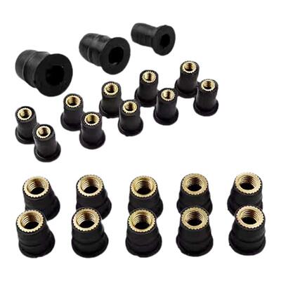 风档挡风橡胶套螺母螺帽螺丝胶垫