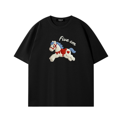 it：fivecm潮牌马年限定款T恤男