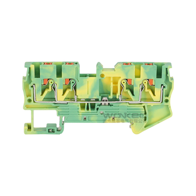 二进二出威客弹簧直插式接地端子