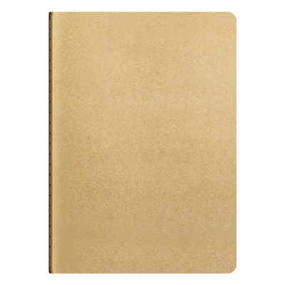 a4空白本牛皮纸笔记子加厚