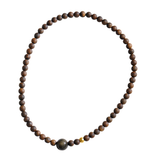 黑珍珠奇楠沉水沉香手串金曜石心经古法金开运静心佛珠手链男女款