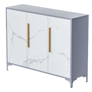 钢制鞋柜家用门口外楼道带锁入户玄关柜大容量多层室内储物收纳柜