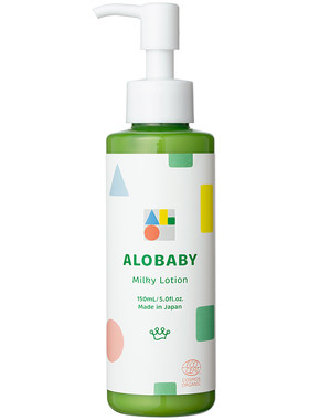 润肤日本身体乳alobaby