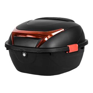 加厚大号电动车后备箱通用雅迪电瓶车踏板摩托车箱子工具箱后尾箱