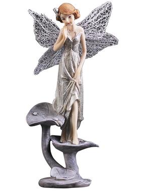 花仙子摆件可爱儿童房间装饰品新婚送新人装饰品女生日礼物