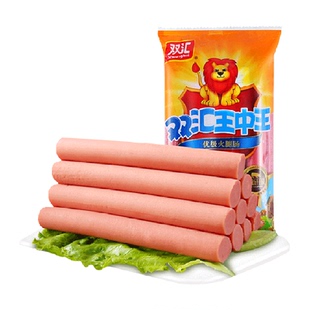 【详情领优惠】双汇王中王火腿肠香肠30g×8支即食烤肠泡面零食