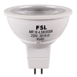 FSL 佛山照明LED灯杯220V12vGU5.3MR16COB室内射灯光源插脚节能泡
