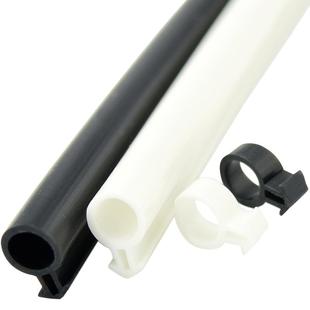 O型 塑钢窗密封条塑料门窗防风保暖隔音窗户防水挡条抗冻硅胶皮条