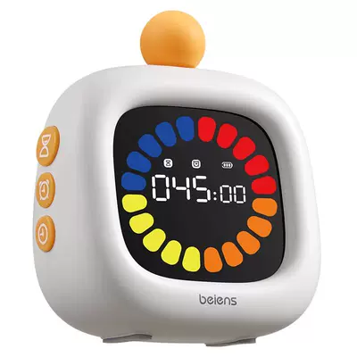 贝恩施可视化计时器智能语音闹钟厨房定时自律闹钟时间管理器