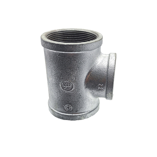 建支牌中小三通断码清仓热镀锌玛钢三通消防管道建支中小三通