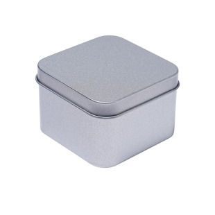 磨砂马口铁盒小药盒糖盒正方形收纳茶叶糖果盒随身带小铁盒定制